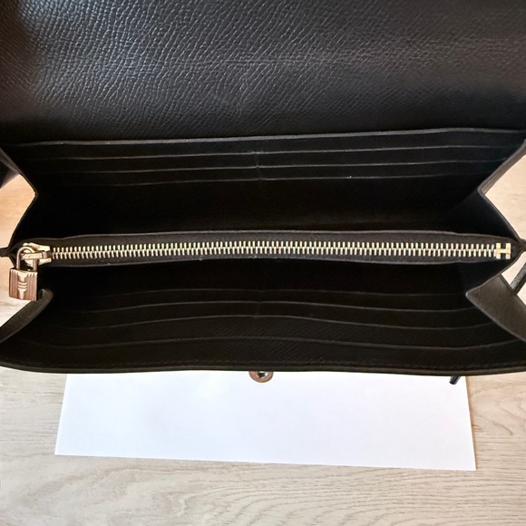 Authentic Hermes Kelly Longue Wallet- Epsom PHW - Picture 12 of 12
